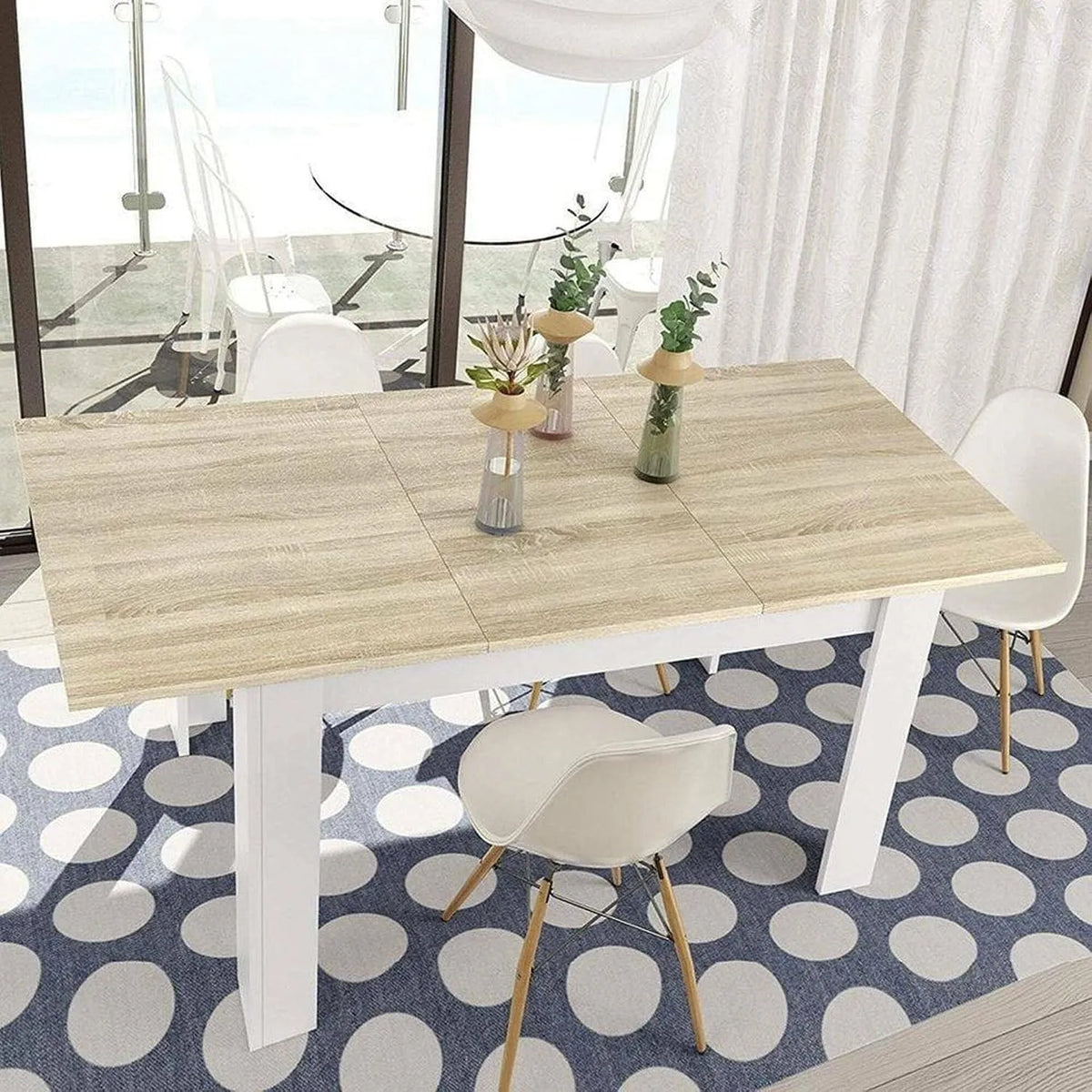 Console extensible – blanc