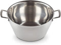 Marmite à Confiture 30 cm, Acier Inoxydable 3 Couches, 9,3 L, Argenté - Le Creuset