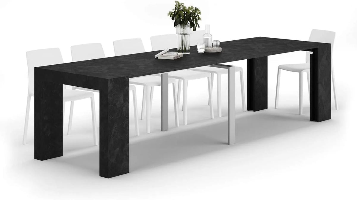 Mobili Fiver Console extensible – noir