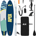 Planche de Paddle Gonflable APEX 305 cm Bleu - Résistante UV et Stable