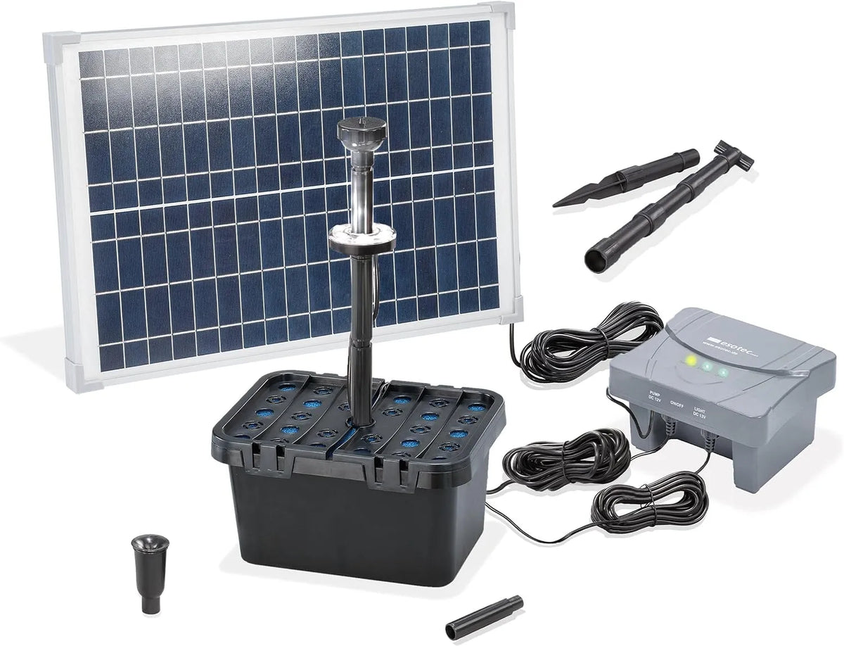 LiFePo4 Panneau solaire et module photovoltaïque, pour bassin et fontaine