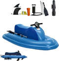 Kit Combo Bateau Gonflable Électrique 500W, Jet Ski et Scooter sous-Marin pour 2 Adultes