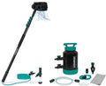 VONROC Brosse de Lavage Télescopique 4,60 m avec Adoucisseur d'Eau Portable