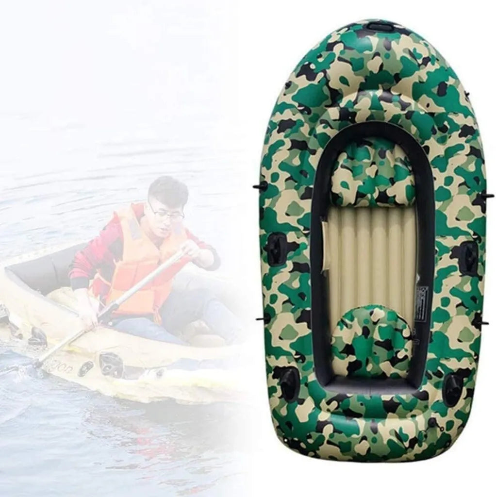 Kayak Gonflable avec Pompe Haute Performance et Pagaie en Aluminium pour Loisirs Nautiques