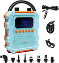Pompe Électrique Rechargeable 60 PSI pour Paddle et Kayak avec 10 Embouts