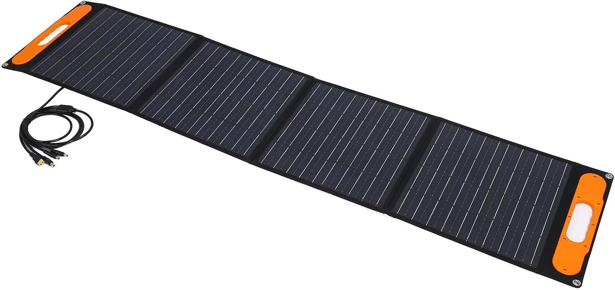 ZC600 Panneau solaire et module photovoltaïque, pliable, 100W, 18V, IP68, pour camping et camping-car