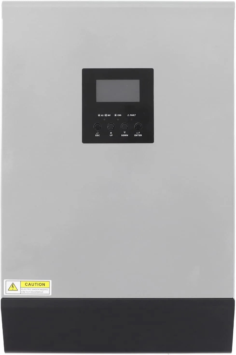 Onduleur solaire hybride et convertisseur-chargeur MPPT, 5000 W, alimentation solaire, onde sinusoïdale pure, avec régulateur MPPT, 48 V, 230 V