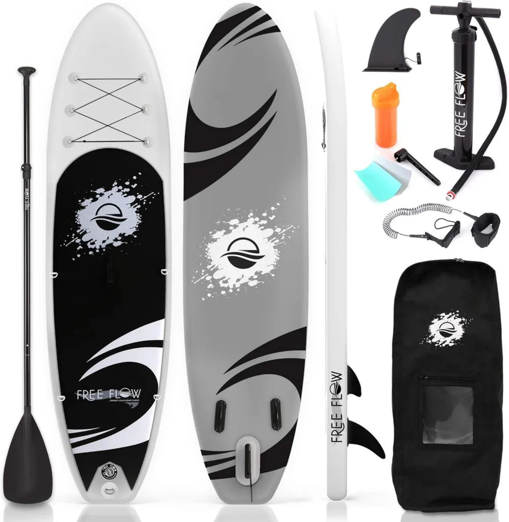 Planche de Paddle Gonflable pour Adulte - Accessoires Inclus et Surface Antidérapante