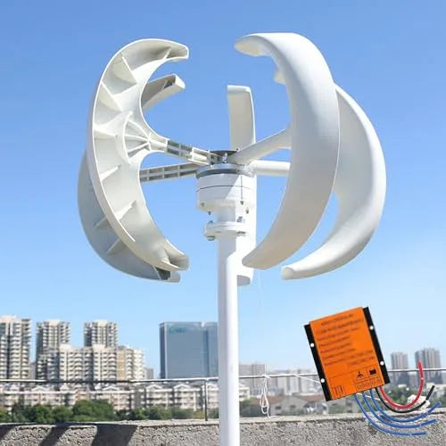 Éolienne avec générateur et turbine éolienne, 5000 W, pour installation solaire hors réseau