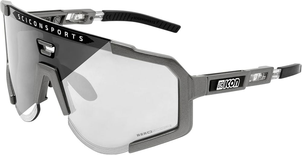 Lunettes de Soleil Scicon Aeroscope Argent CAT1-3