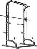 Station de Musculation Multifonctionnelle avec Barre de Traction et Dips - Sécurité Renforcée pour Haltères Longues - Modèle MS-U105 2.0