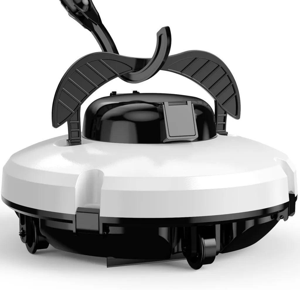 Robot de Piscine Automatique Sans Fil, Autonomie 120 Min, Pour Piscines Hors Sol et Creusées Jusqu'à 1000 Pi²