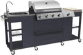 Cuisine de Jardin Texas - Barbecue 4+1 Brûleurs 17,2 kW