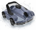 Robot Aspirateur de Piscine Sans Fil Garvee, Stationnement Automatique, 130 Min de Nettoyage, Pour Piscines Hors Sol jusqu'à 80 m² (Gris)