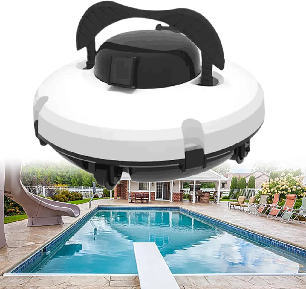 Aspirateur de Piscine Robotisé, Sans Fil, Double Moteur, Auto-Stationnement, pour Piscines Creusées jusqu'à 93 m²