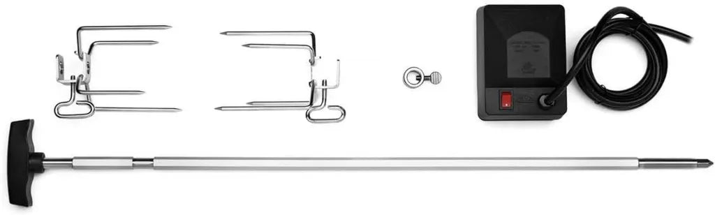 Ensemble Rôtissoire pour Barbecue Charbon Napoleon Kettle Pro 47 & 57 cm