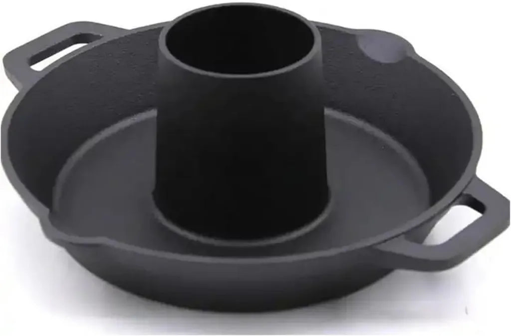 Support de cuisson verticale en fonte pour volaille, adapté à tous types de fours et barbecues