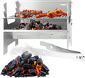 Gril Portable en Acier Inoxydable pour Barbecue au Charbon