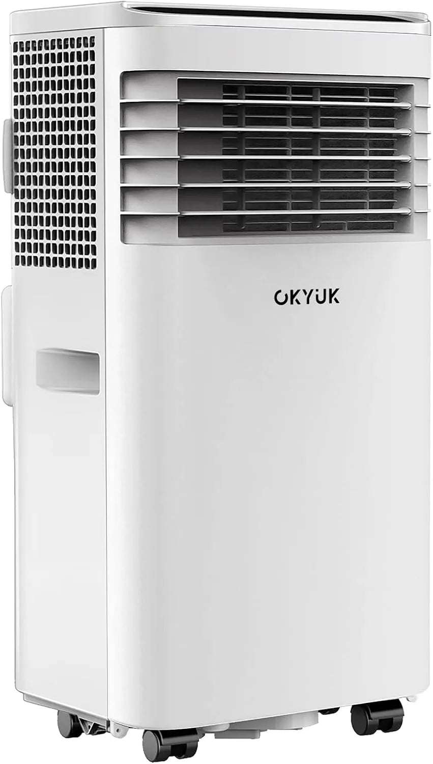 Climatiseur 24h, minuteur, silencieux, Appareil climatique 4 en 1, OKYUK, Télécommande, Kit d'installation pour fenêtre, Pour pièces