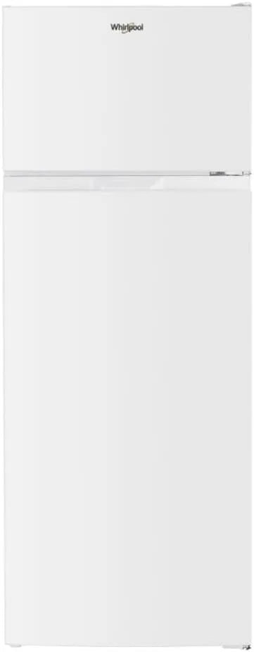 Whirlpool W55T0412W Réfrigérateur combiné, 206 L, frigo avec congélateur, blanc