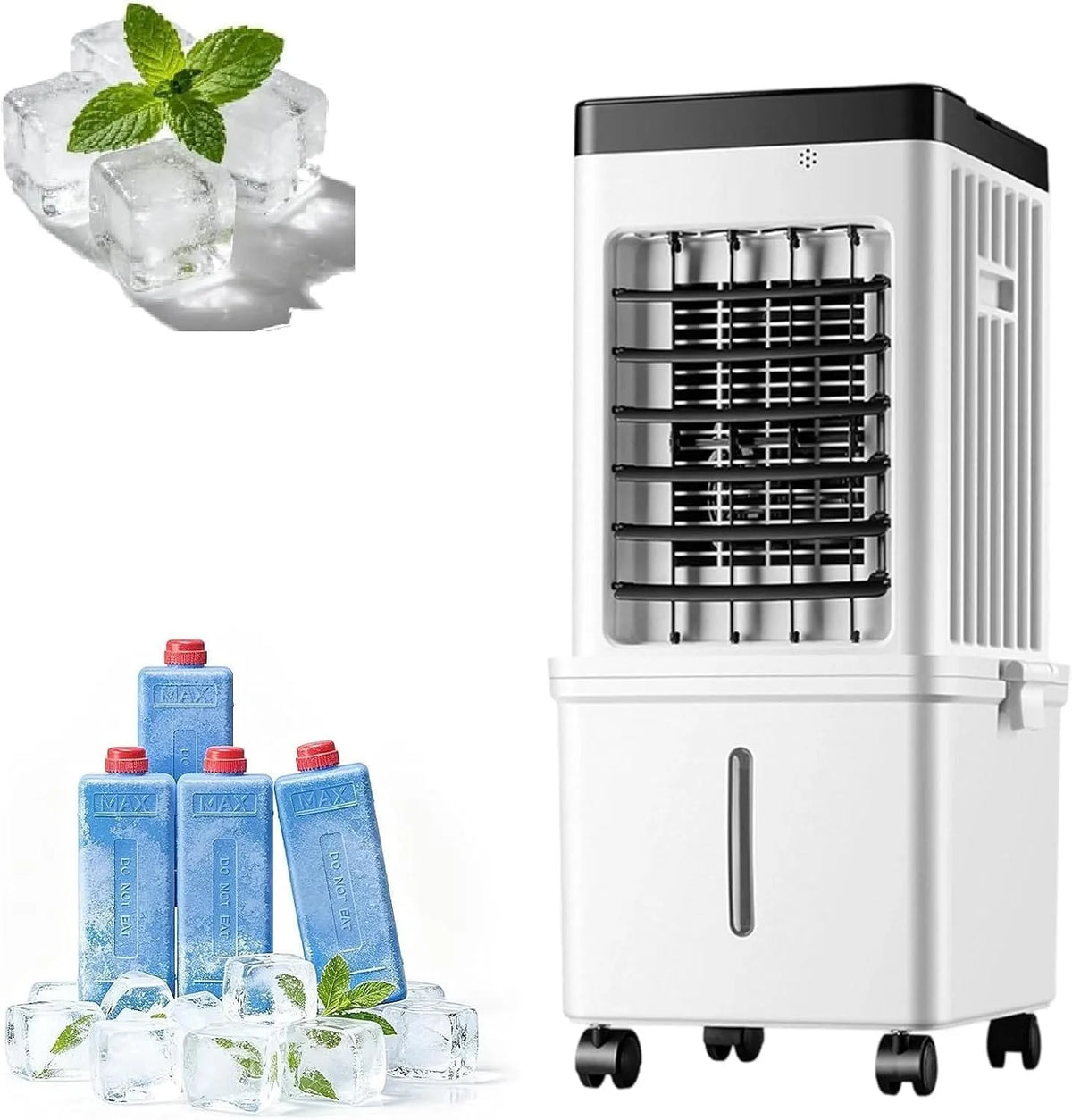 Climatiseur 7.5H, 15 L, 40 dB, minuteur, grand réservoir, décoration de salon, silencieux, amovible, Bureau & Salon, 1pc, 3 Modes, Climatiseur Mobile