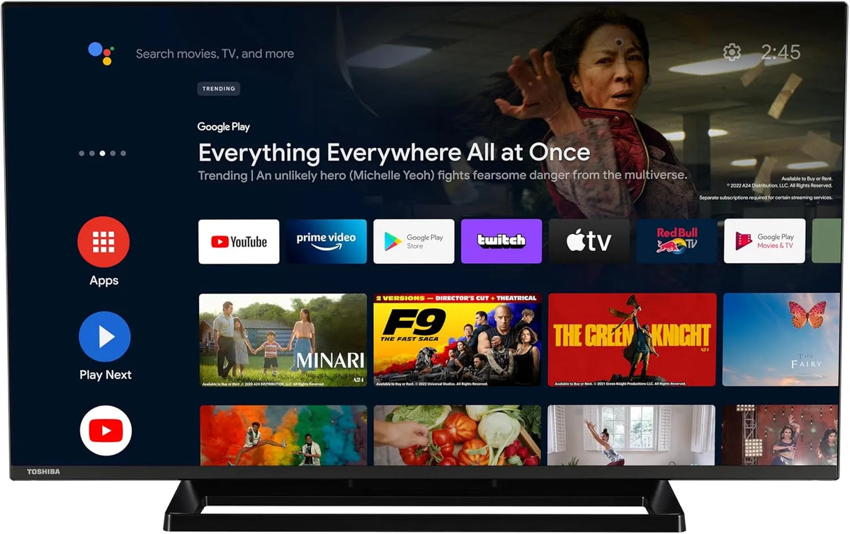 modèle 40LA3E63DAZ, 100 cm, 40 Zoll, SmartTV, Schwarz, FullHD, Triple Tuner