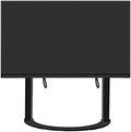 Meuble TV, 65 pouces, installation murale, Base TV de Table réglable en Hauteur, Support TV de Table Universel avec Base Arrondie élargie
