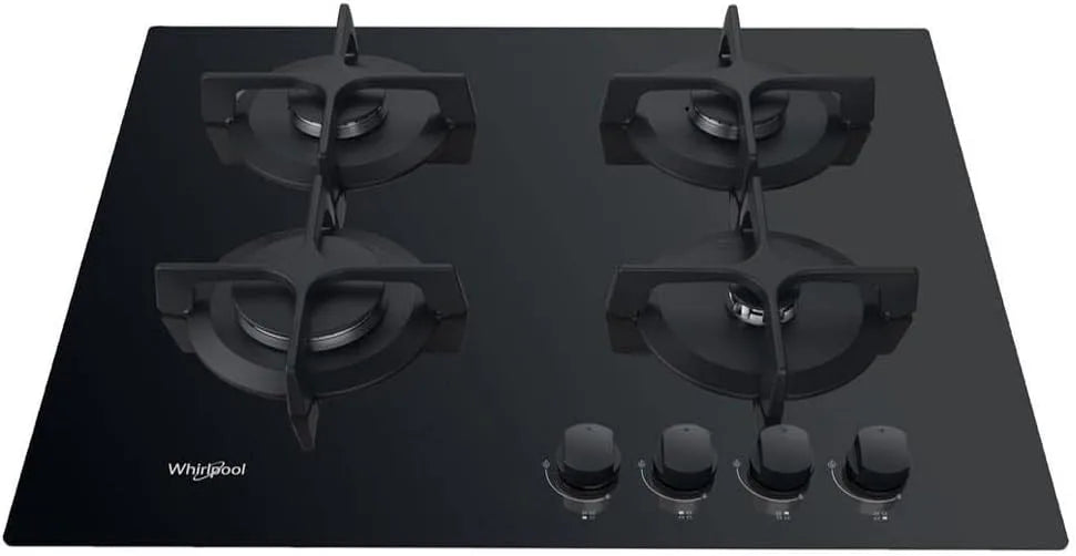 modèle GOB616NB, Table De Cuisson Gaz 60cm 4 Feux Noir - GOB616NB