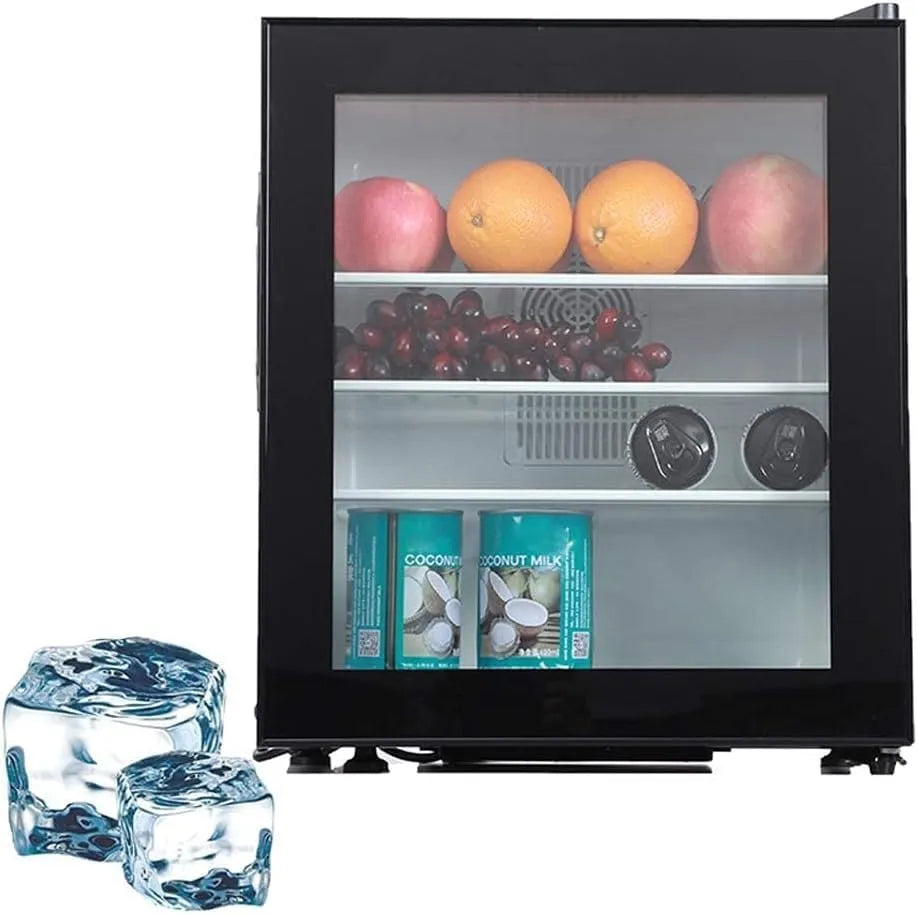 Congélateur, 30 L, Congélateur Vertical Compact 30L avec Serrure de Porte en Verre for Le Bureau