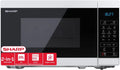 Sharp YC-MG02EW Micro-ondes, 20 L, gril, four micro-ondes, blanc, 20 litres commandes numériques Comptoir