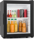 Klarstein Réfrigérateur, 23 L, 5 à 15 °C, silencieux, camping, Mini Bar, 23L, KLARSTEIN Brooklyn Mini Frigo de Chambre, Refrigerateur Aliments