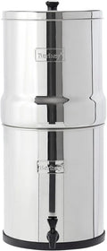BB9-2 Filtre, système de filtration d'eau potable, 8 L, acier inoxydable, noir