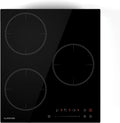 Klarstein Plaque à induction, 45cm, 3 foyers, 6600 W, table de cuisson à induction, Boost, tactile, verrouillage, minuteur, Minuterie & Sécurité