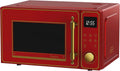 Micro-ondes, 25 L, 25 programmes, gril, Kaiser Empire M 2530 RotEm Four à micro-ondes rétro 25 l avec grill à air chaud 25 fonctions