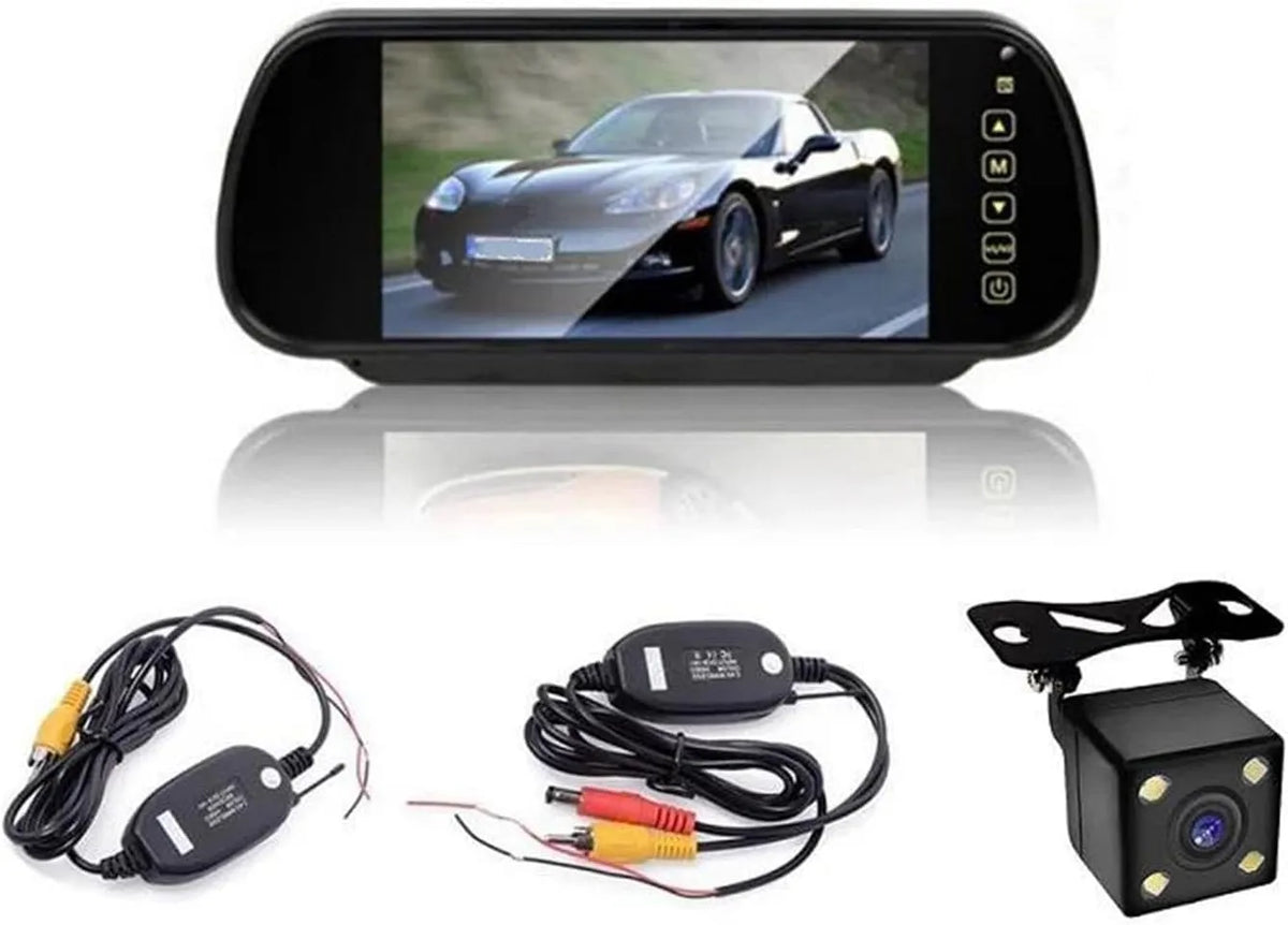 Moniteur, IP65, écran LCD, Wireless Camera, Arrière Caméra Écran LCD TFT De 7 Pouces sans Fil pour Voiture Moniteur Vue Arrière Caméra Recul Affichage