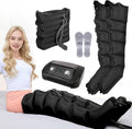 Bottes de pressothérapie – réglable, 240 Mmhg, 6 Chambres, noir