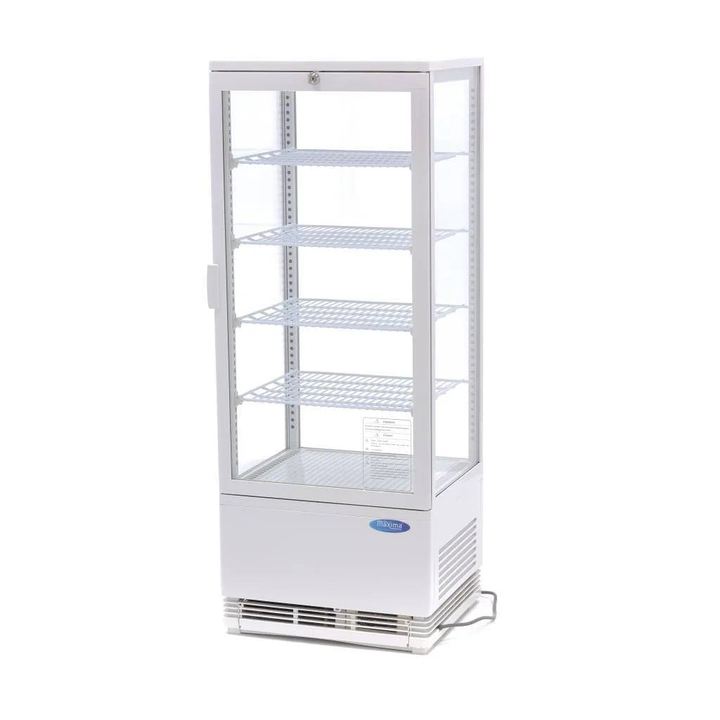 Vitrine réfrigérée, 43 cm, 98 L, blanc