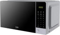 Beko Moc201103S Micro-ondes, 20 L, 700 W, 6 programmes, décongélation, four micro-ondes, argenté, 20 litres, numérique, argent