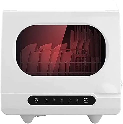 Lave-vaisselle, convient pour 4 à 6 personnes, Pulvérisateur rotatif automatique, aucune installation nécessaire, idéal pour les petites maisons