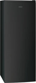 Bomann Congélateur, 161 L, 39 dB, No Frost, silencieux, armoire congélateur, noir, super congélation, 3 Tiroirs, système MultiAirflow, réversible