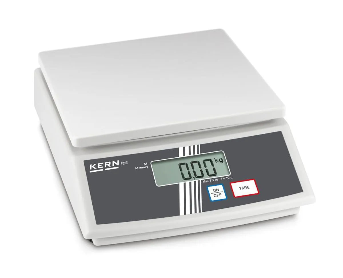 15K5N portable, 252 x 228 mm, 15 kg, 5 g, plastique, pour débutant 15 kg Lecture, Kern