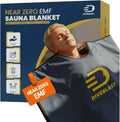 Couverture de sauna infrarouge – infrarouge lointain, bleu, DIVEBLAST
