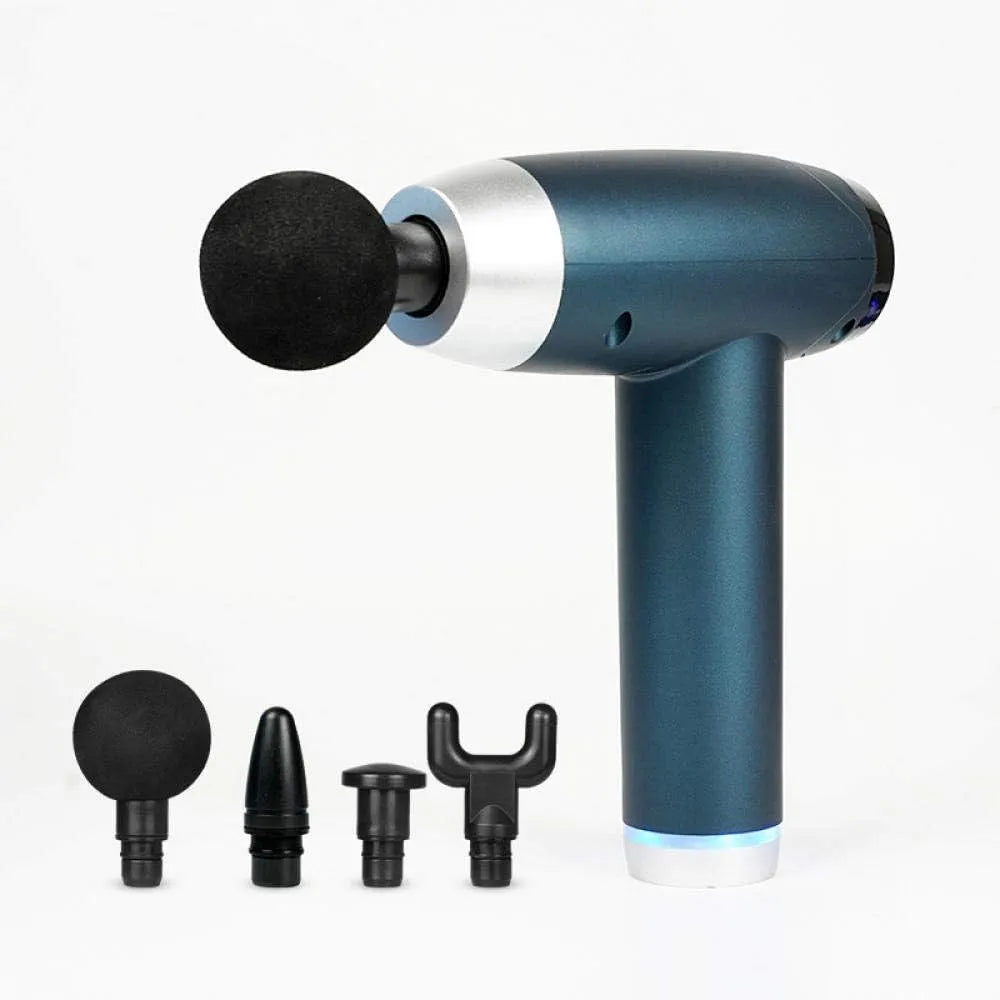 Pistolet de Massage pour Sportifs, Pistolet de Massage fascial USB pour Le Fitness, soulagement des douleurs et Relaxation, Pistolet de Massage