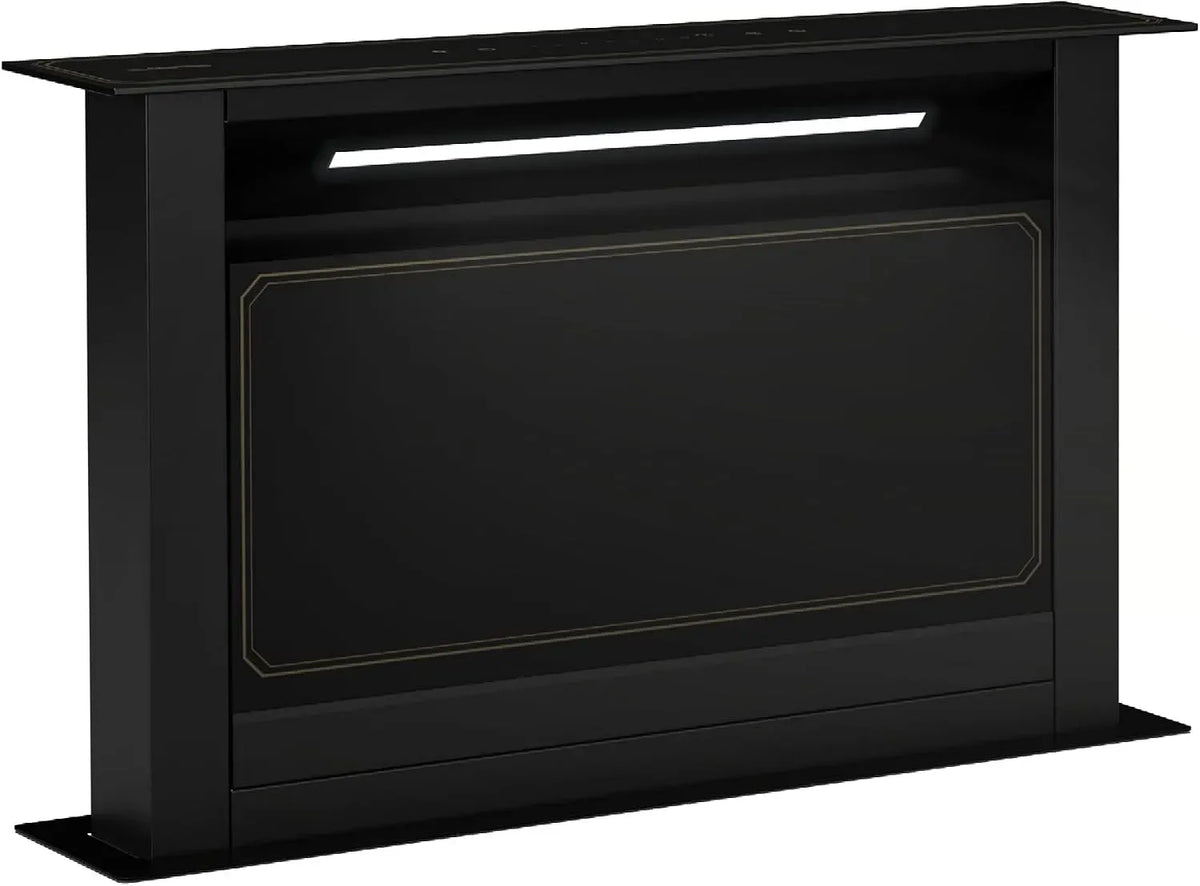 Klarstein Hotte aspirante, 713,8 m³/h, 52 dB, hotte de cuisine, tactile, silencieux, noir, Ultra Silencieuse 52 dB, 713,8 m³/h Débit D'air, LED