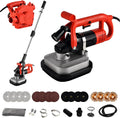 Aspirateur, 3600 W, acier inoxydable, 6 Vitesses 600~3000tr/Min, 4 Disques de Meulage à Rotation Avant-Arrière, Moteur Cuivre Pur 3600W