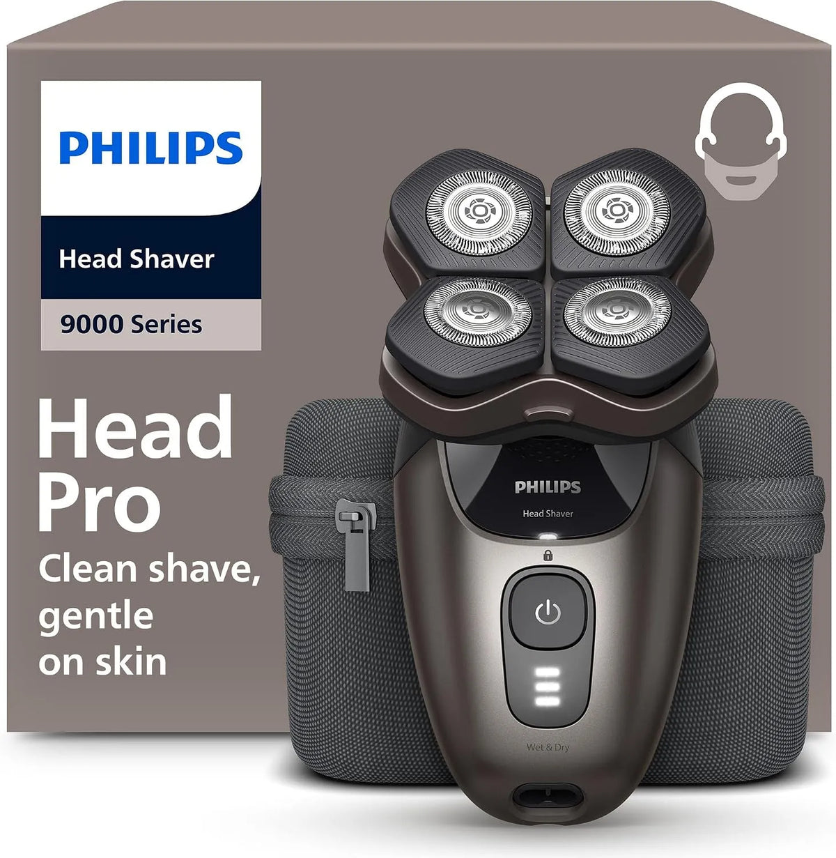 Philips HS9980/15 Rasoir, dalle IPS, pour la tête d'hommes et femmes
