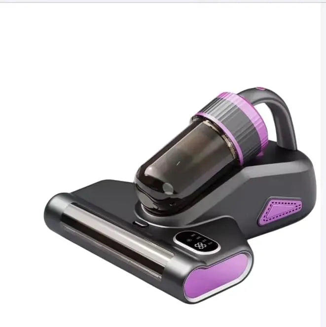Aspirateur, noir, Vibrant et Chauffant 70°C, Fonction Luminaire UV