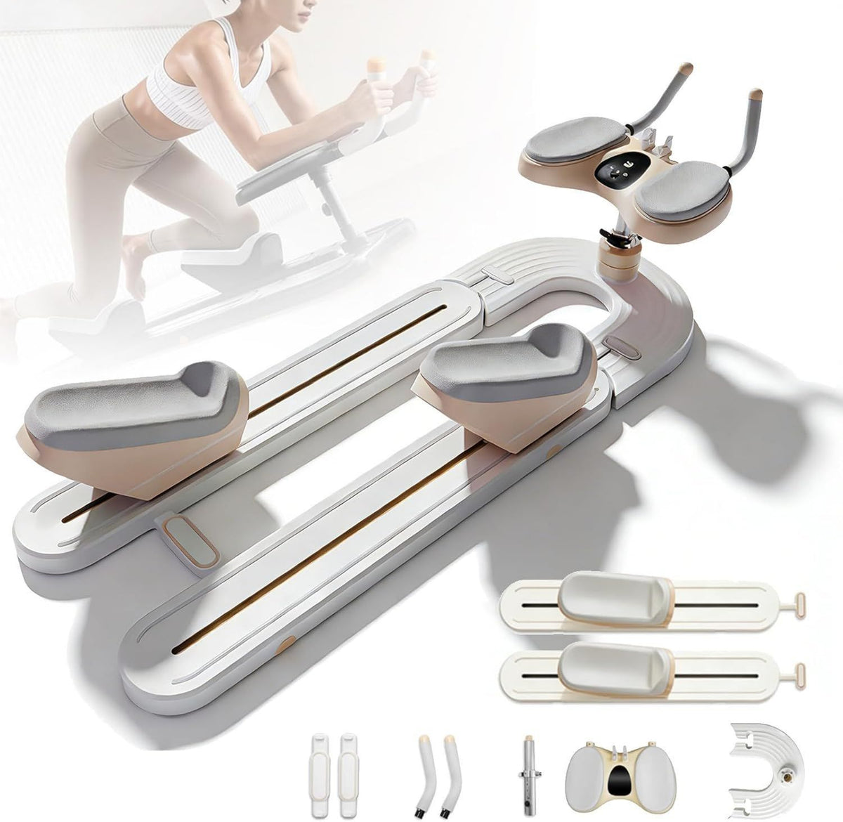 Appareil d'entraînement à la torsion et à l'étirement de la – 42 cm, 100 kg, vert