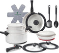 Ustensile de cuisson, amovible, Set de cuisine comprenant 23 pièces, sans PFOA et PFOS, ROSSETTO