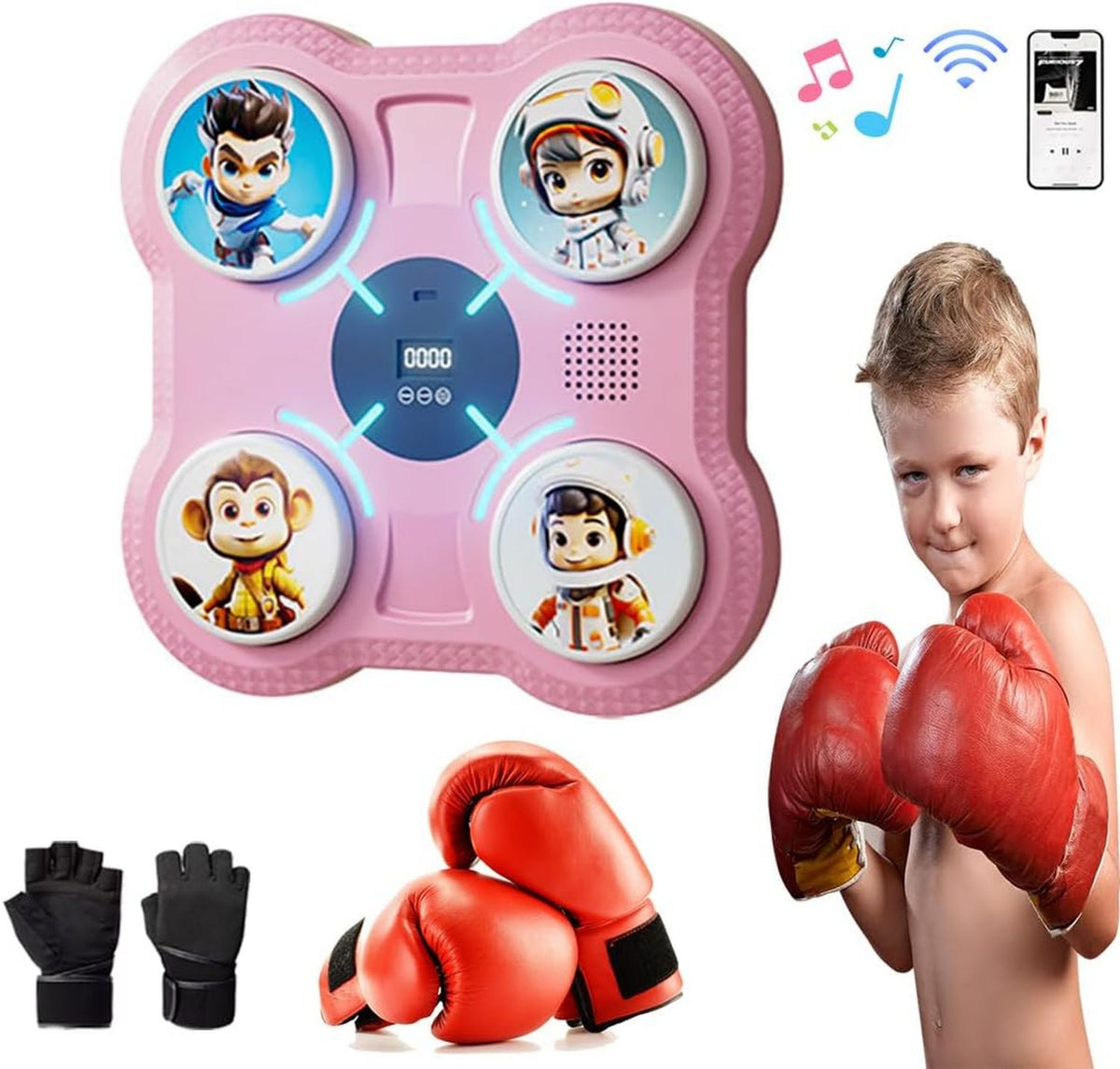 Machine de boxe musicale